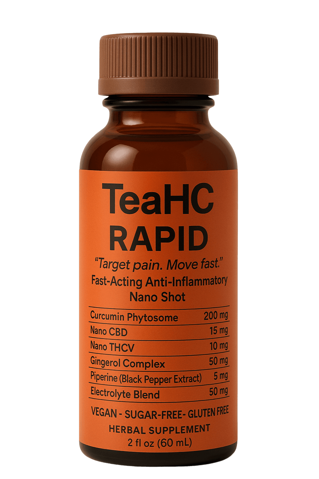TeaHC RAPID - Fast-Acting Anti-Inflammatory Nano Shot