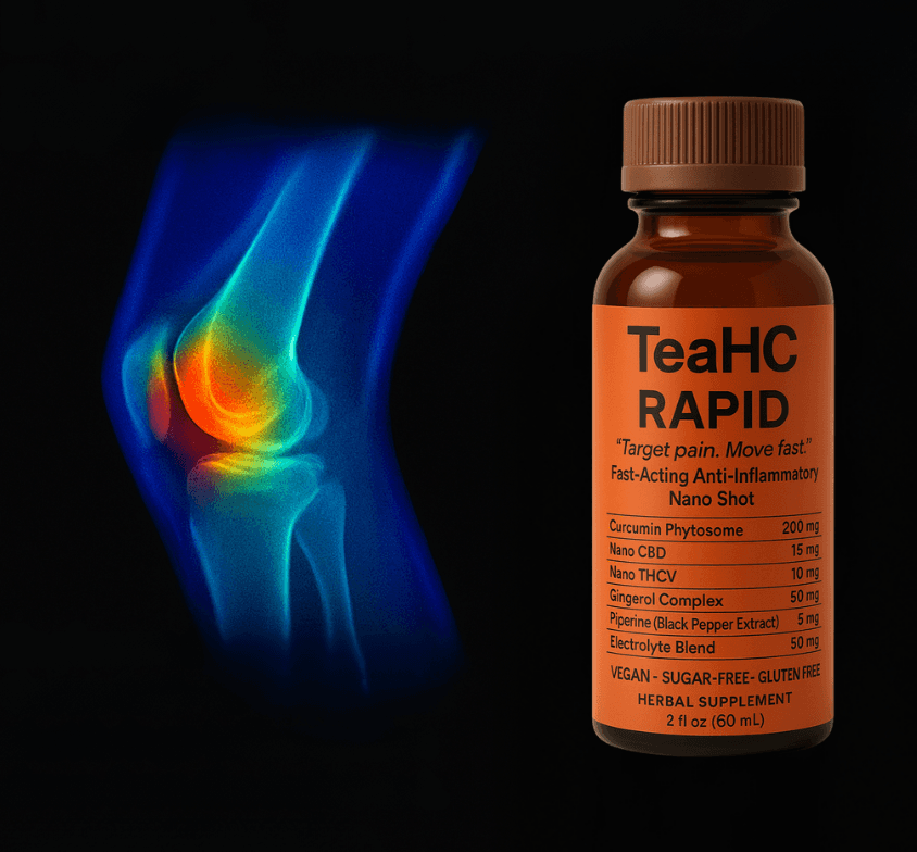 Thermal visualization of TeaHC's targeted relief